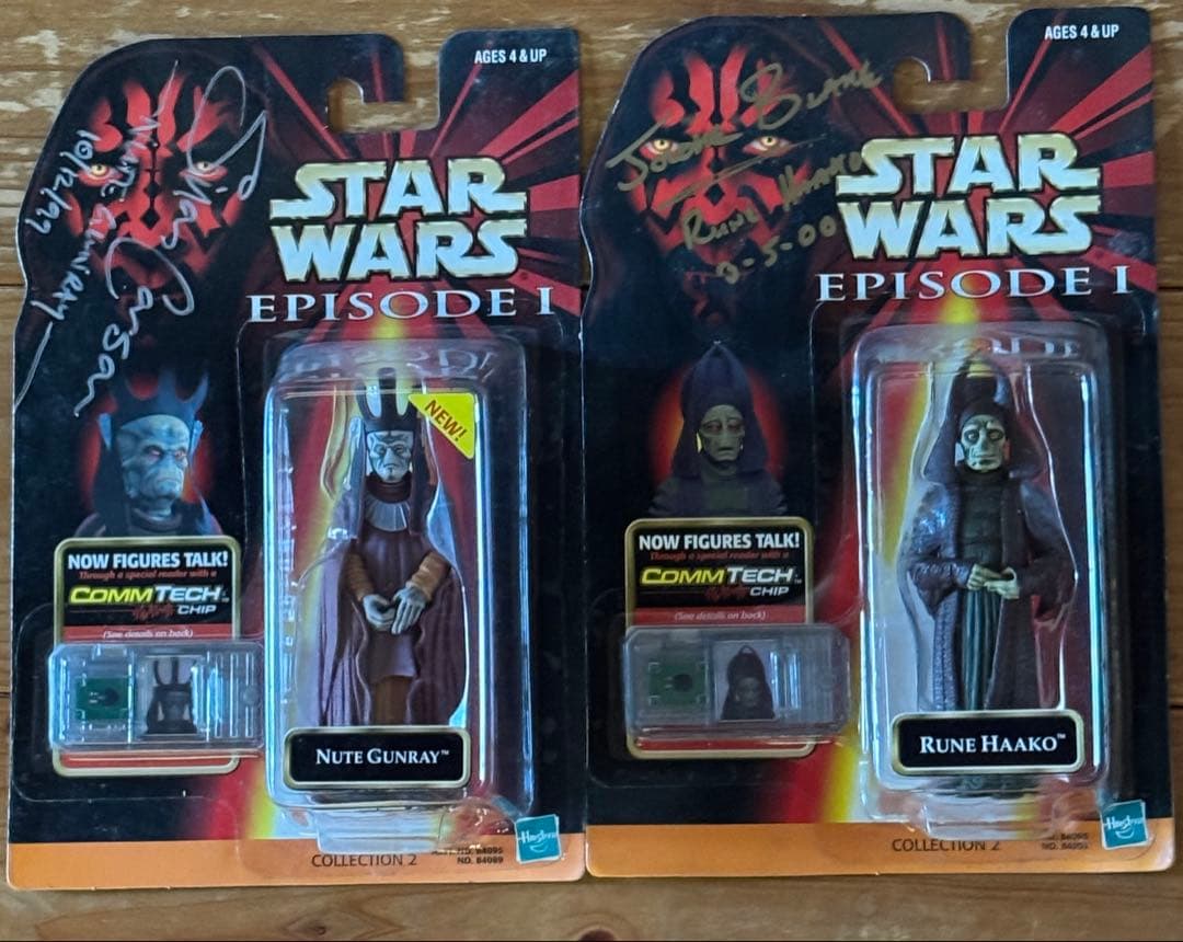 スターウォーズサイン入りフィギュア25点