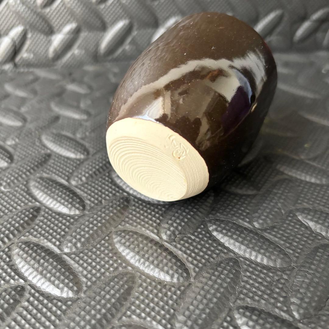 肩衝茶入 仕覆付　美品　茶道具