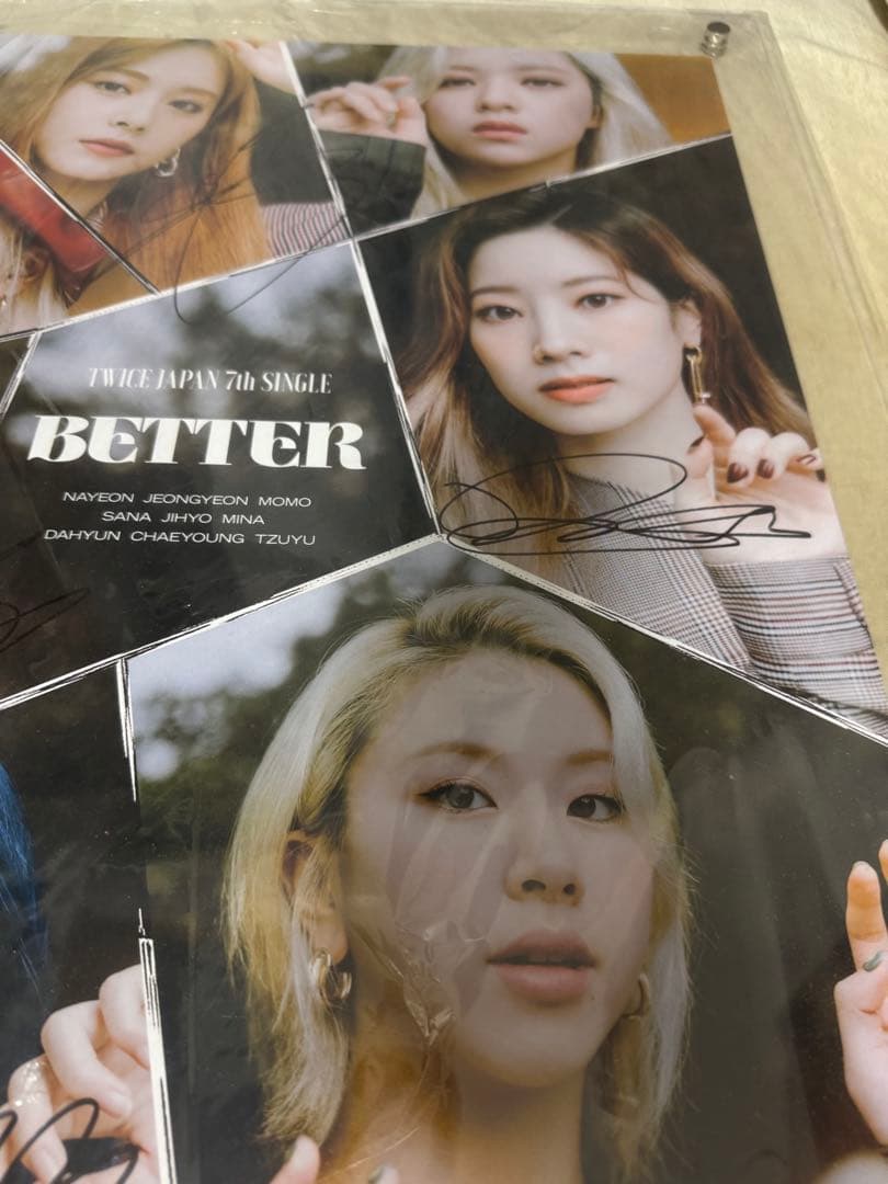 twice 直筆サイン　ポスター