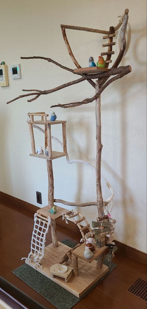 ① むらゆオーダーページ　ハンドメイド　流木　アスレチック