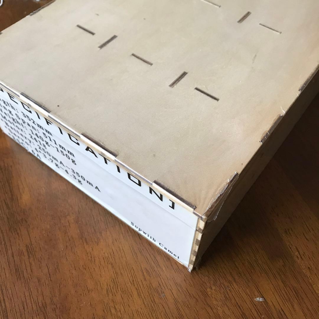 【レア❗️】 Sopwith Camel ラジコン飛行機キット　木箱入り