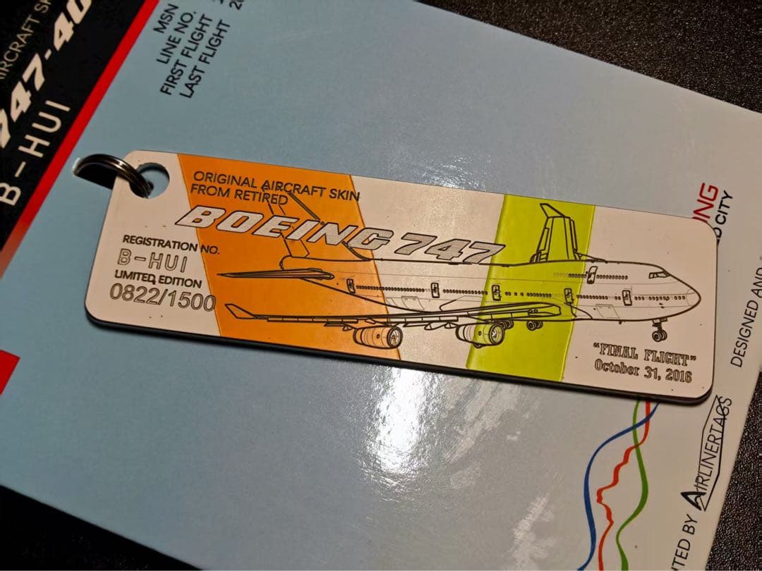 CX Cathay Pacific B747-400 B-HUI 3色