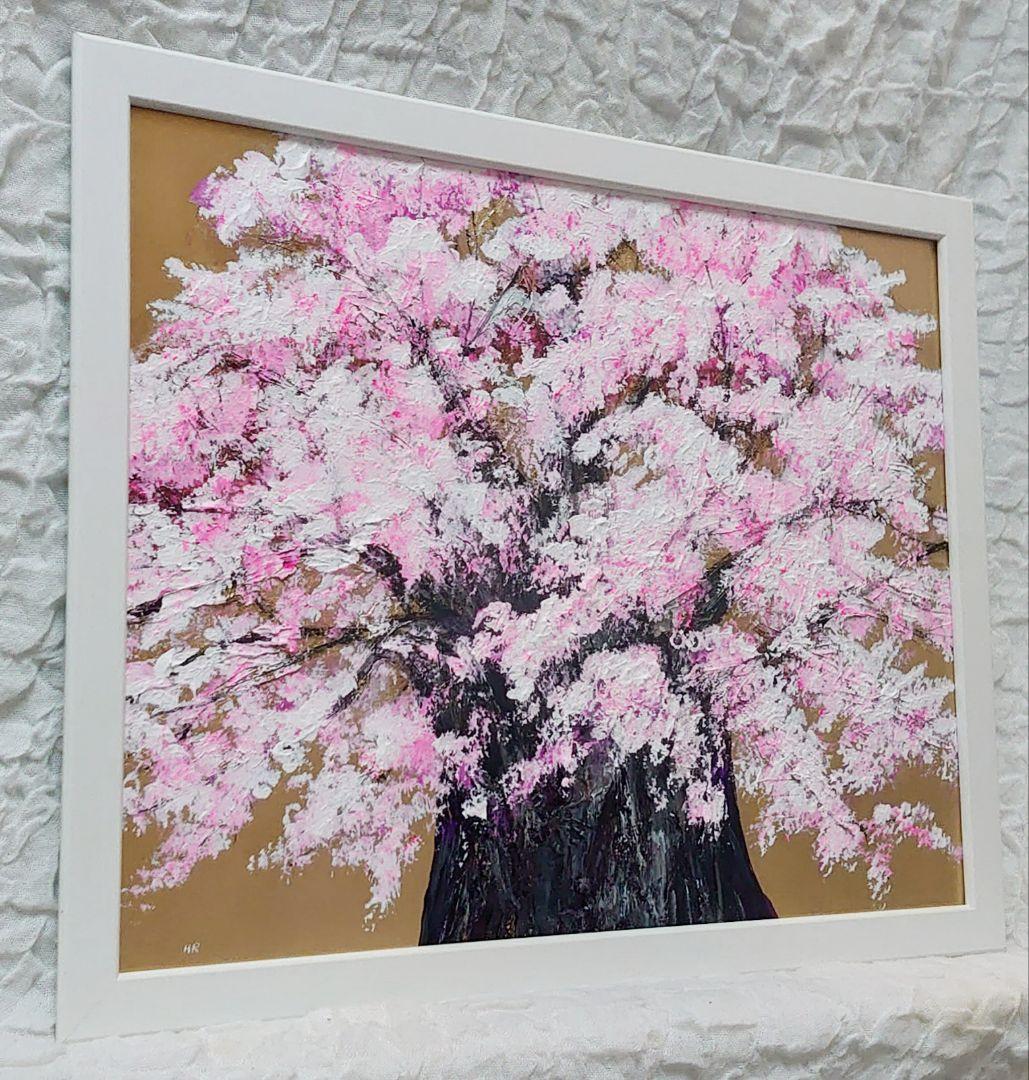 油絵 絵画【サクラ】