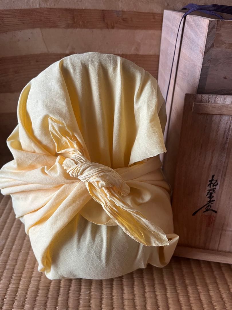 松栄堂　純銀製　水注　銀瓶　湯沸　やかん　重量1805g