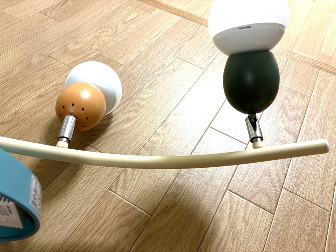 シーリングライト ライト 4灯 電球付き リモコンあり