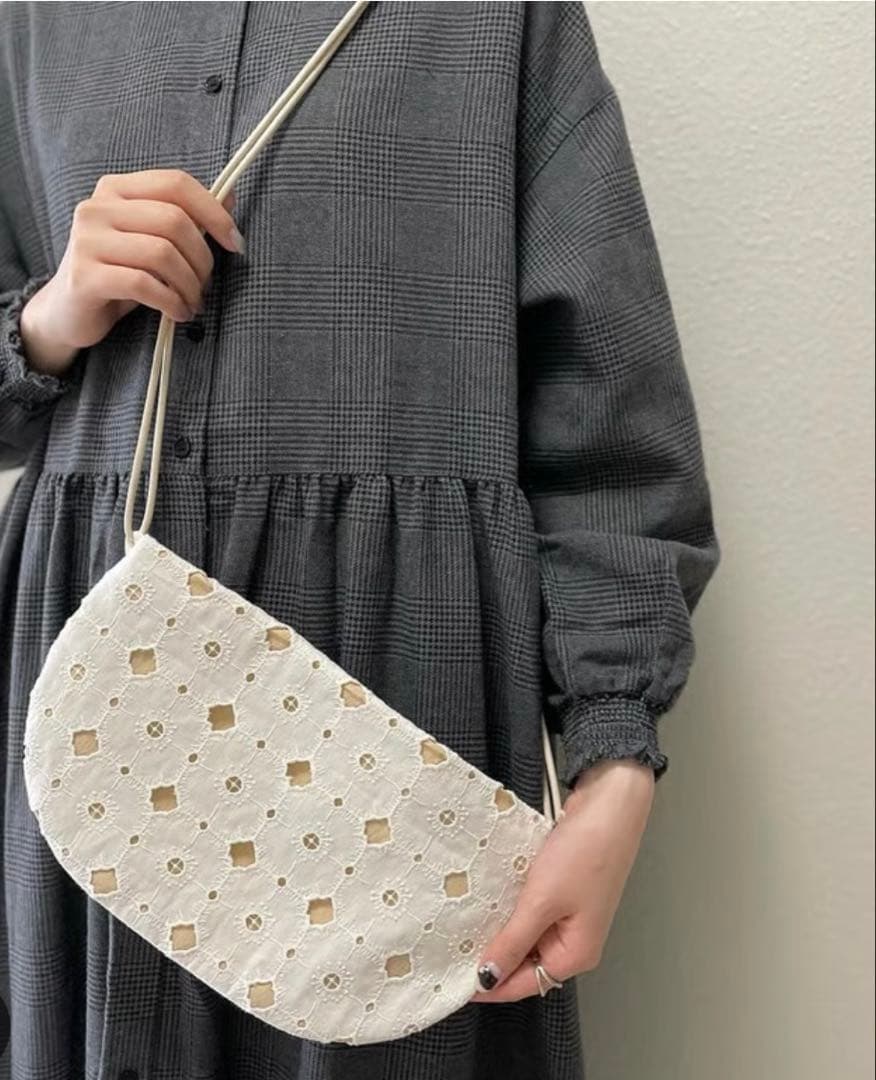 【19800円 】mina perhonen coupe bag アネモネ