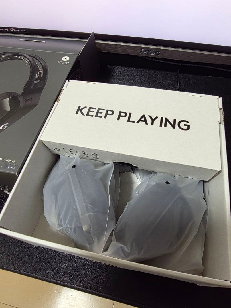 Logitech G733 ワイヤレスヘッドセット