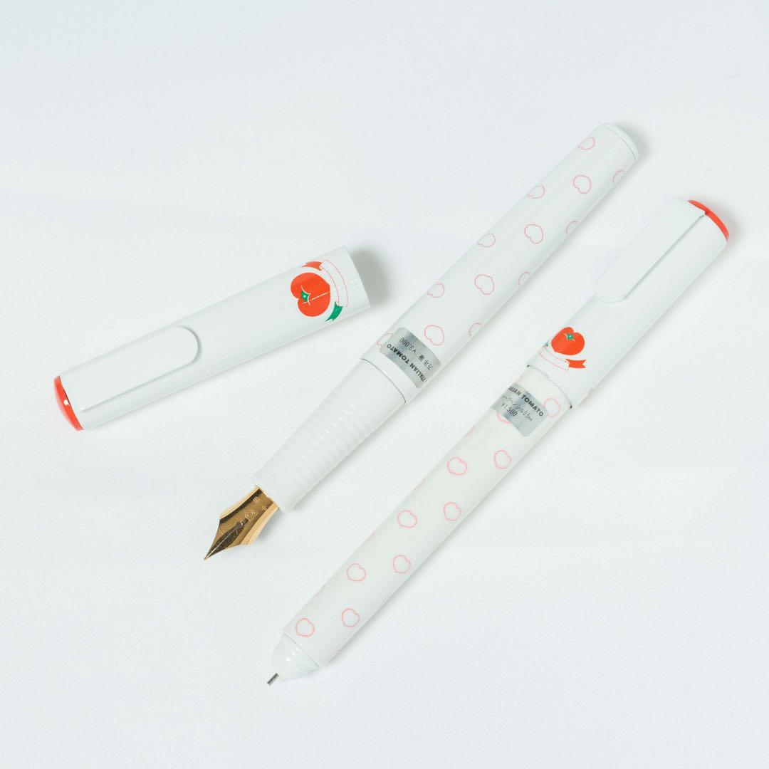 プラチナ 万年筆 イタリアントマト コラボ シャーペンセット