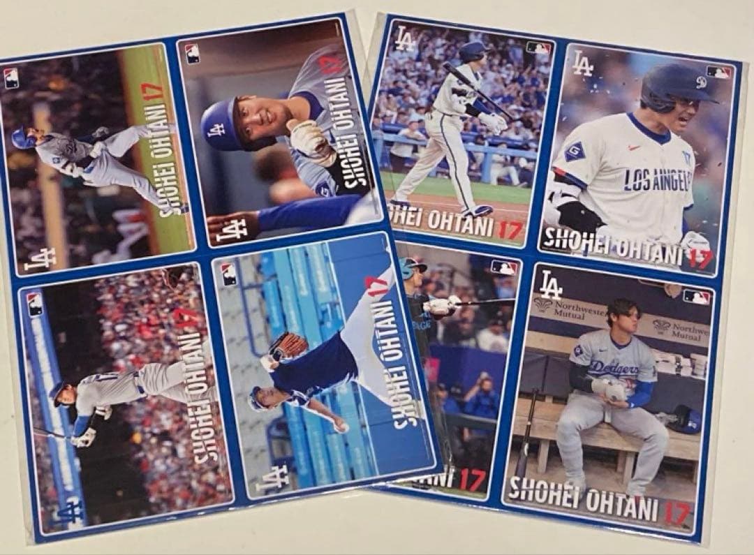 大谷翔平 MVP／WBC優勝／ホームラン王 プレミアムフレーム4種