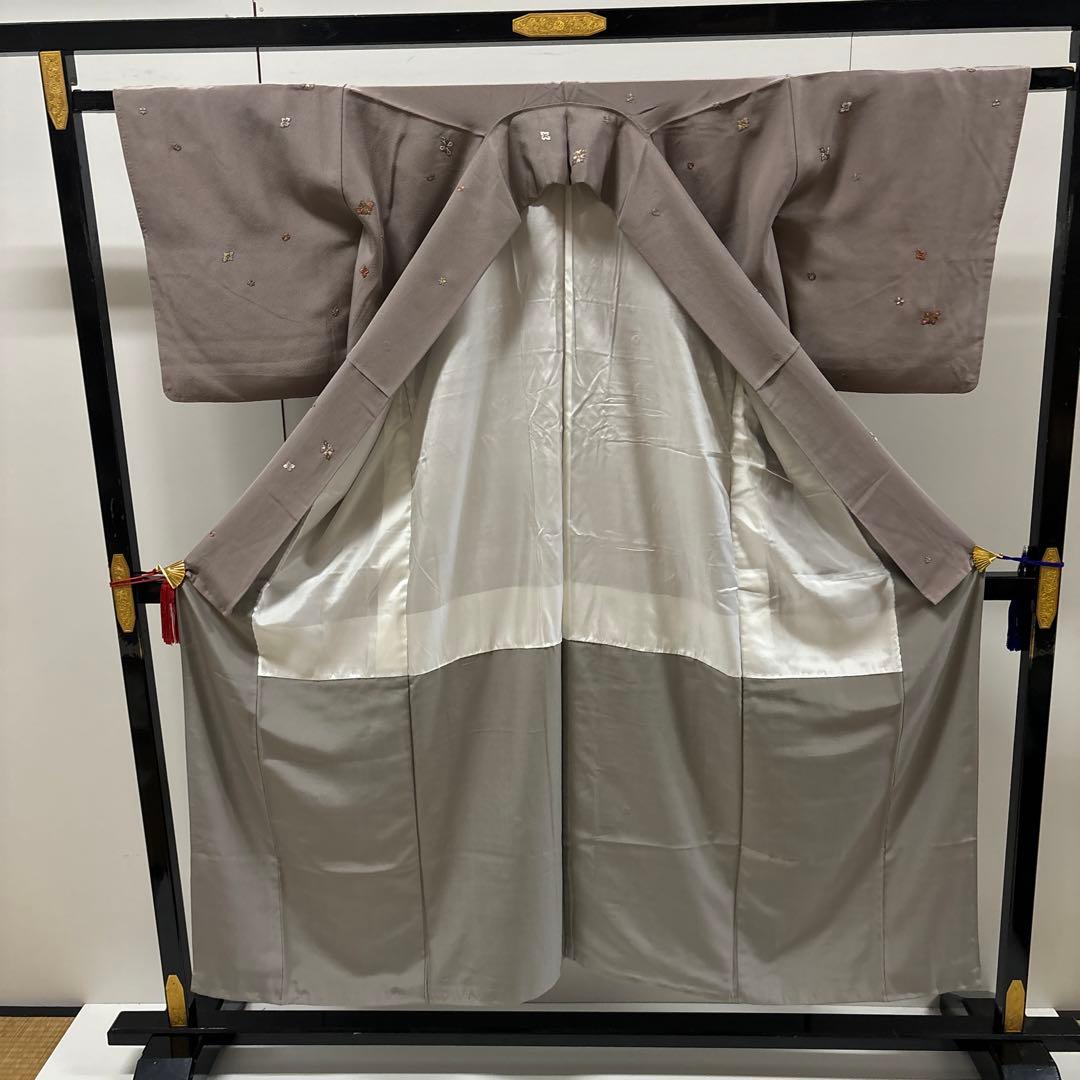 椛 様　AK-3949 総刺繍 飛び柄 スモールサイズ 小紋 正絹