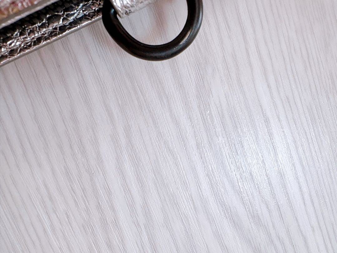 DIESEL ディーゼル ショルダー バッグ ロゴ シルバー 財布