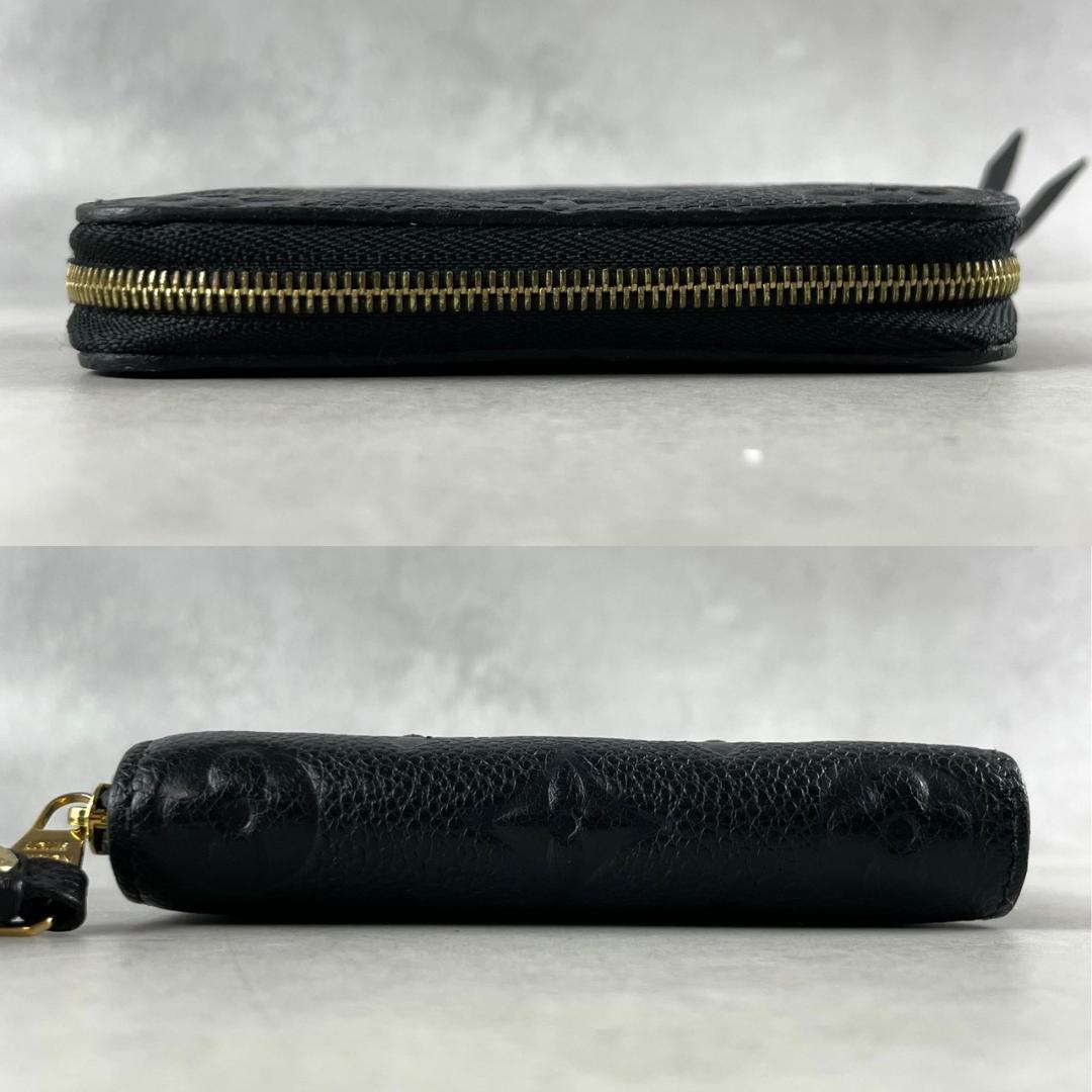 極美品✨ LOUIS VUITTON アンプラント ジッピーパース 黒