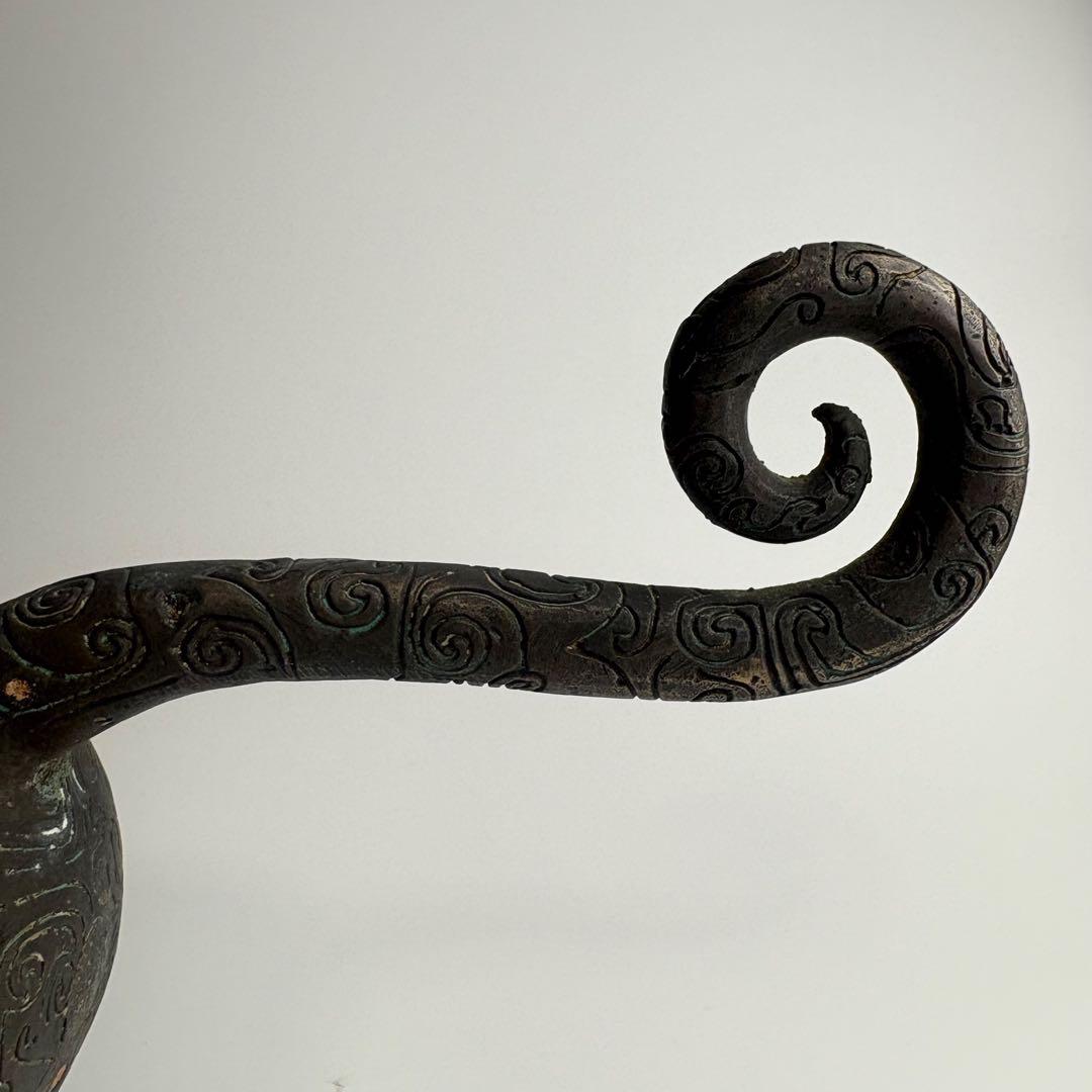 青銅器 青銅 神獣 中国 置物