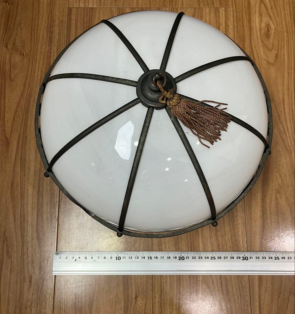 白乳ガラス　シェード