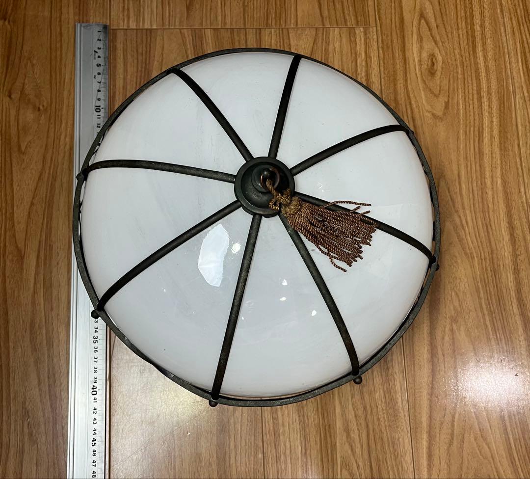 白乳ガラス　シェード