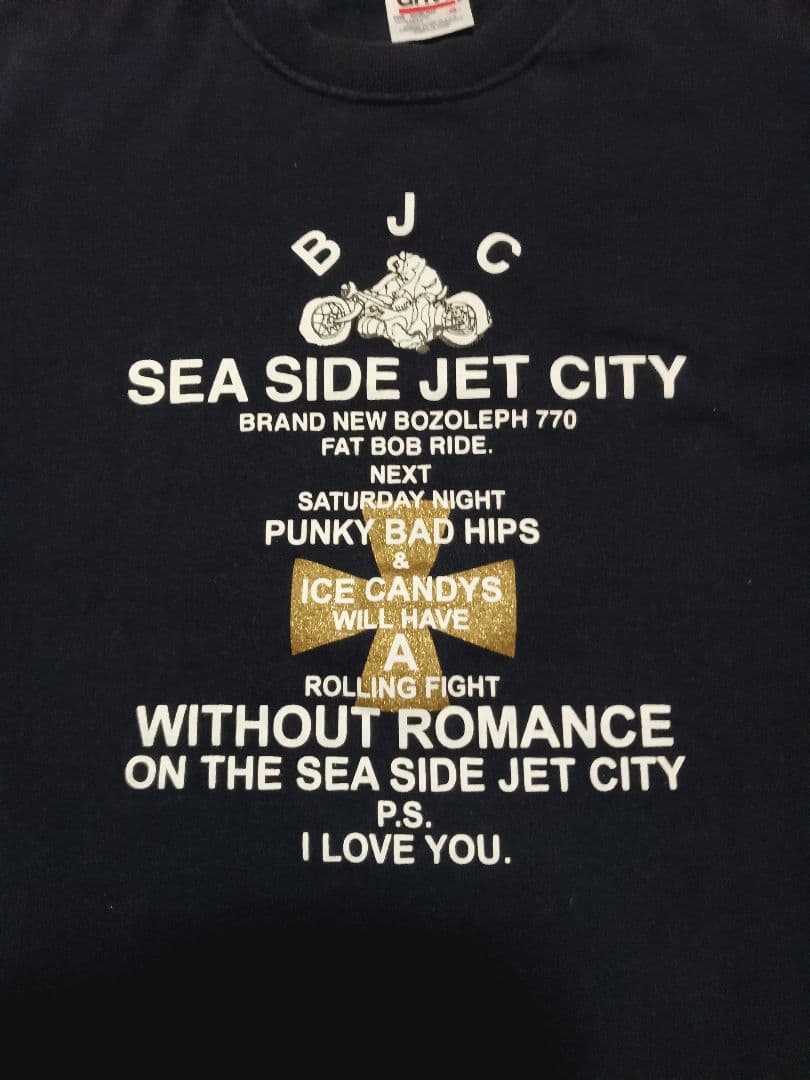 BLANKEY JET CITY Tシャツ④ 当時物　90s　サイズS　浅井健一