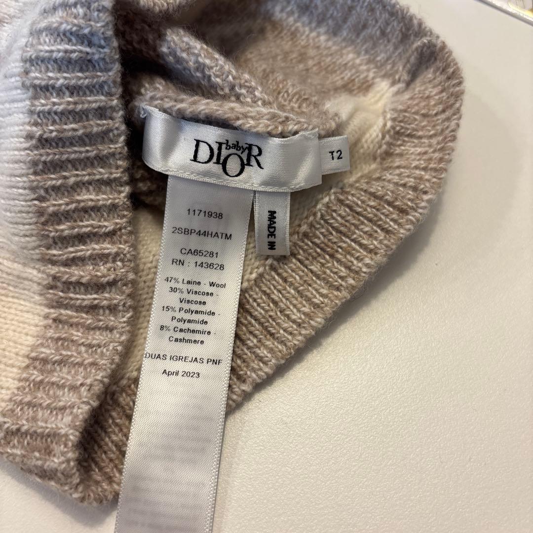 babyDior ビーニー　54cm ベージュ