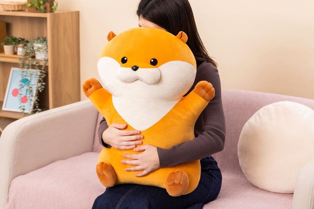 可愛い嘘のカワウソ A賞 大きなもちっと抱っこぬいぐるみ