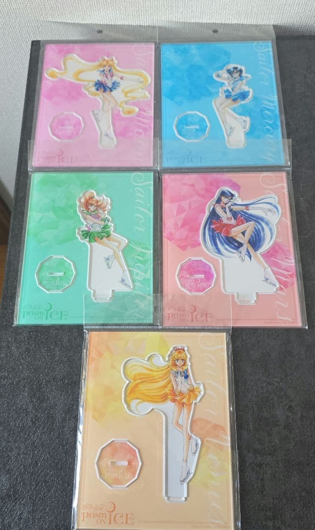 セーラームーン プリズムオンアイス アクリルスタンド 5体セット