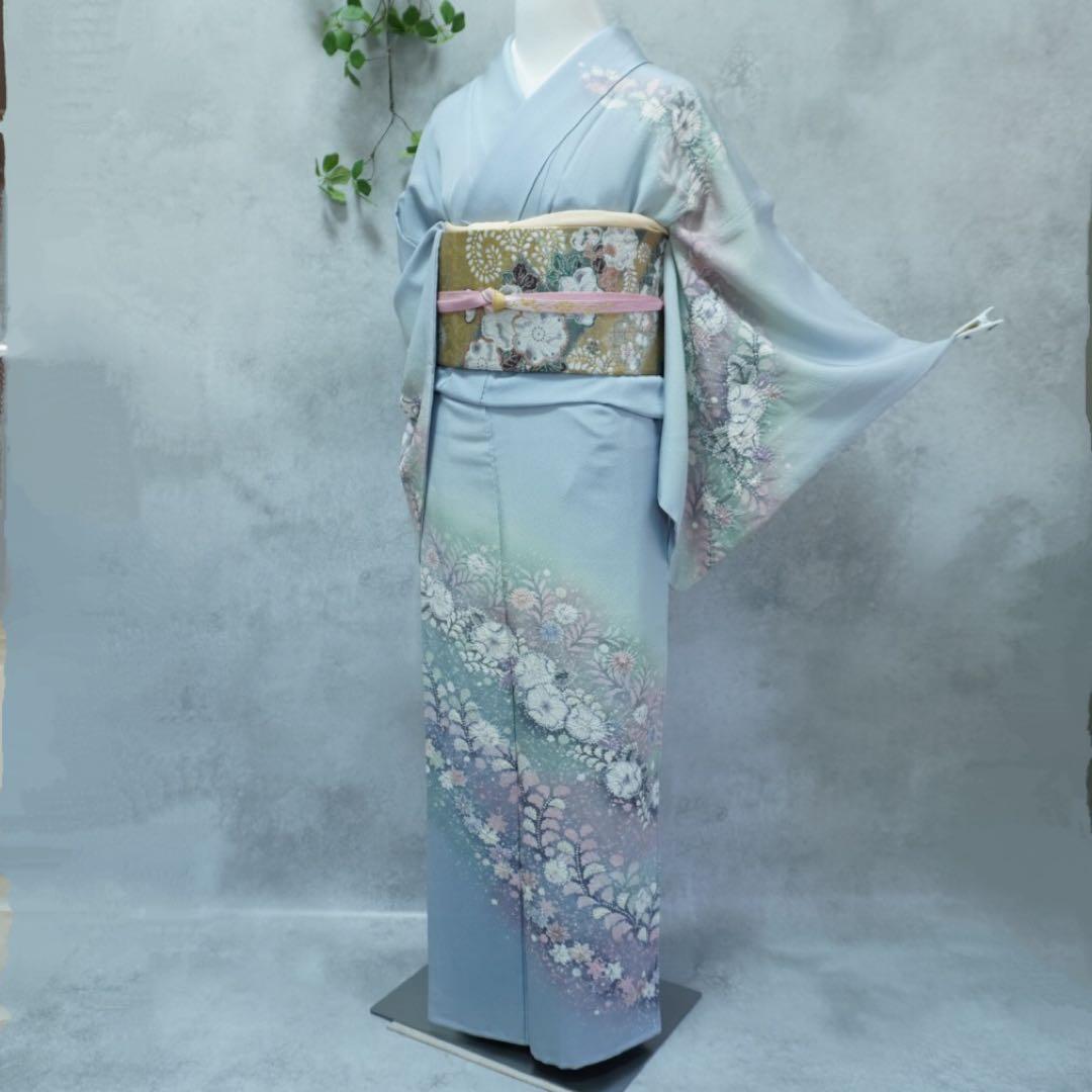 ⭐︎たて⭐︎訪問着フルセット　271▪︎正絹　卒業式　入学式　お宮参り