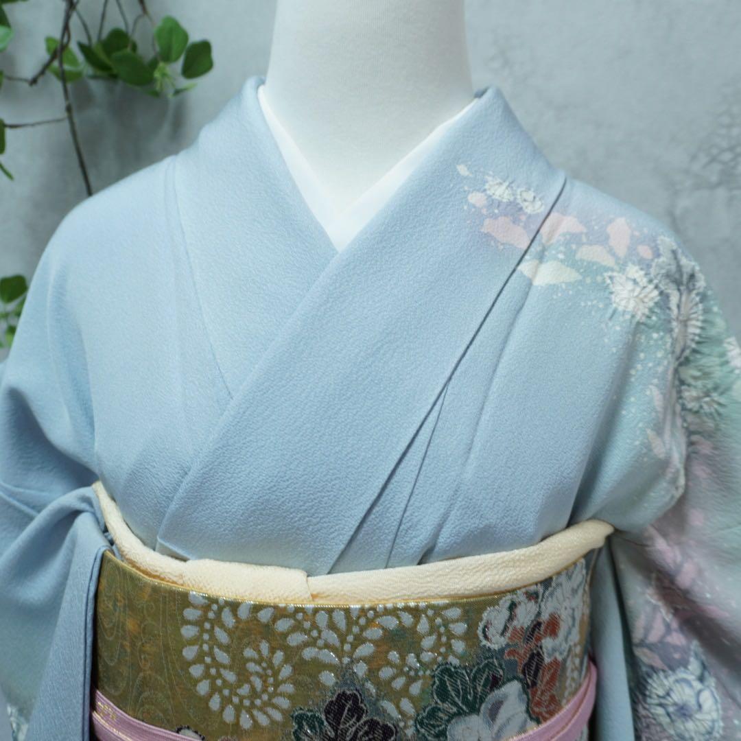 ⭐︎たて⭐︎訪問着フルセット　271▪︎正絹　卒業式　入学式　お宮参り