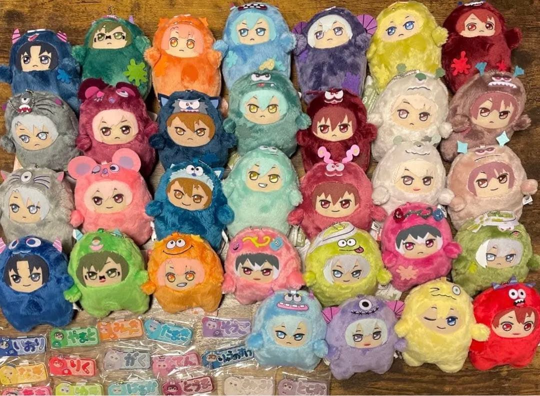 アイドリッシュセブン アイナナ モンぬい わるモフ おなまえバッジ コンプ