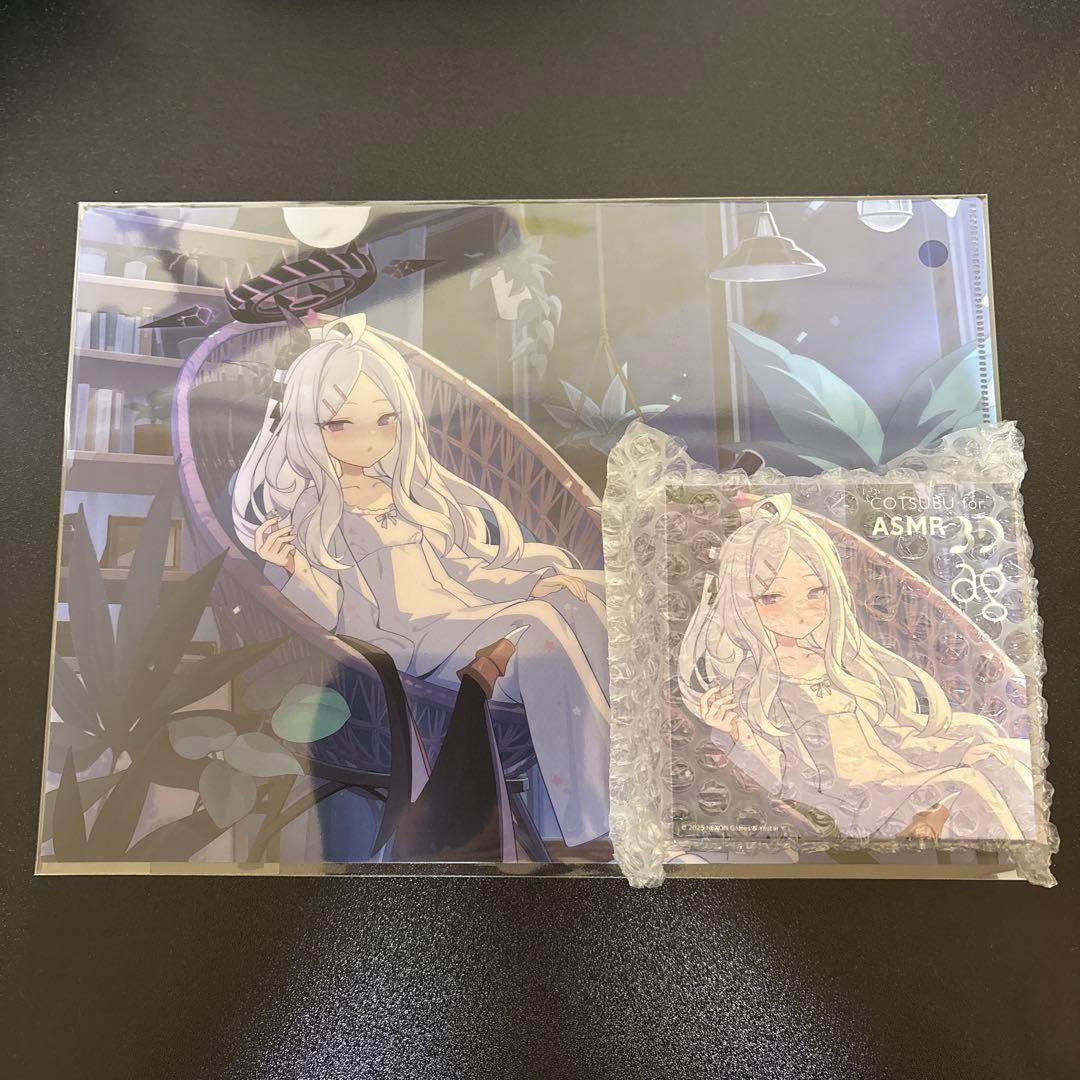 【在庫限り】ブルーアーカイブ ヒナ イヤホン クリアファイル付き