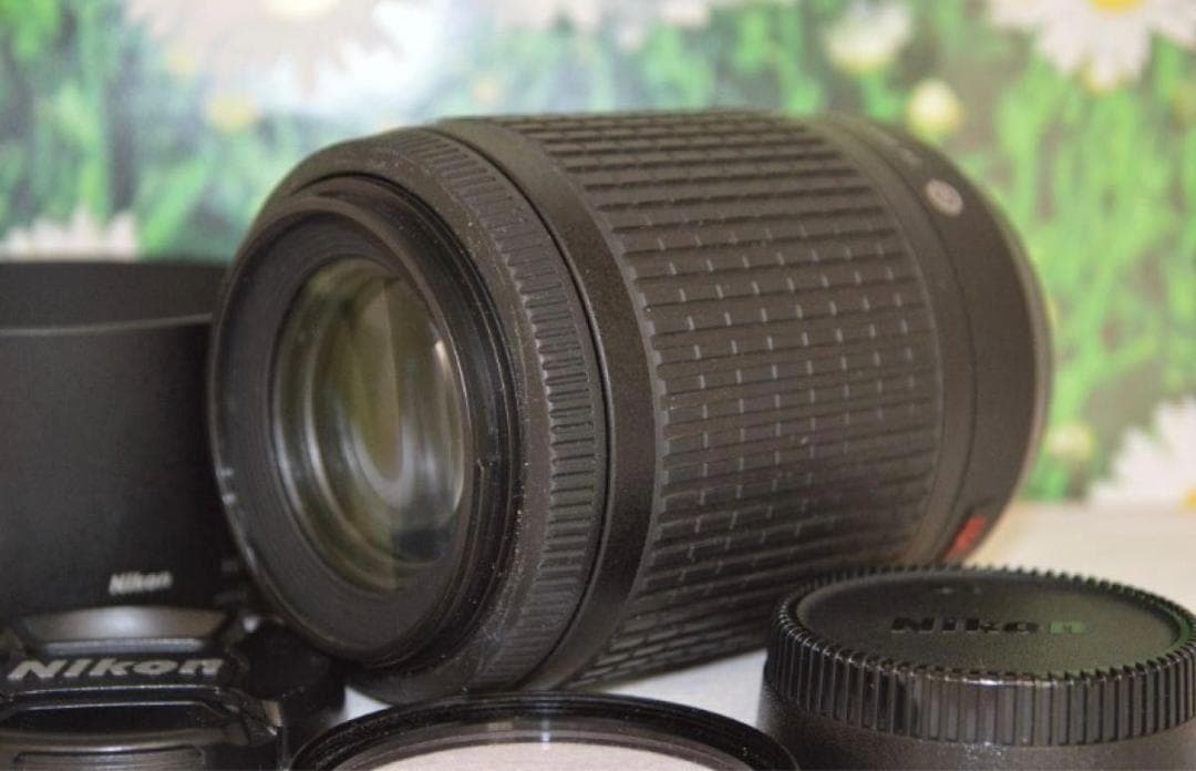 ★ニコンNikon55-200mm★望遠ズームレンズ★手ぶれ補正★