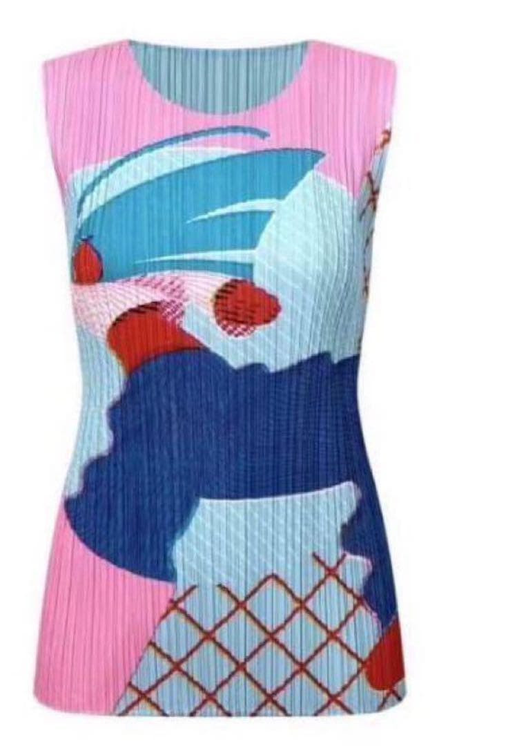 pleats please brand new 青山店限定一乗ひかる トップス