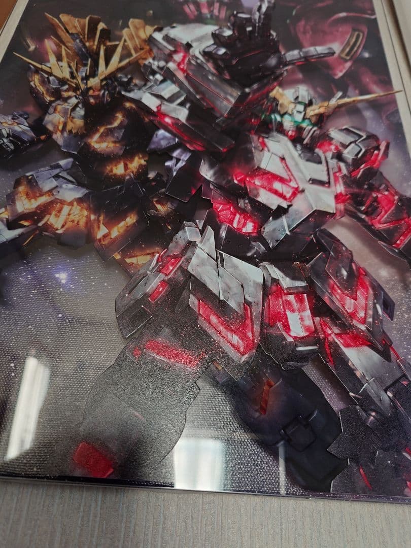 ガンダムユニコーン アクリルアートパネル 壁掛け用