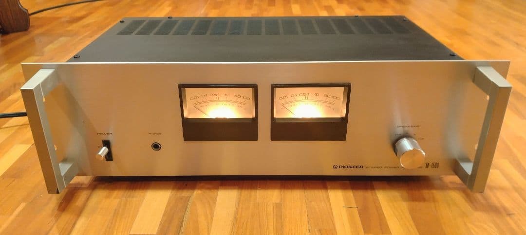 パイオニアM1500パワーアンプ中古整備完動品