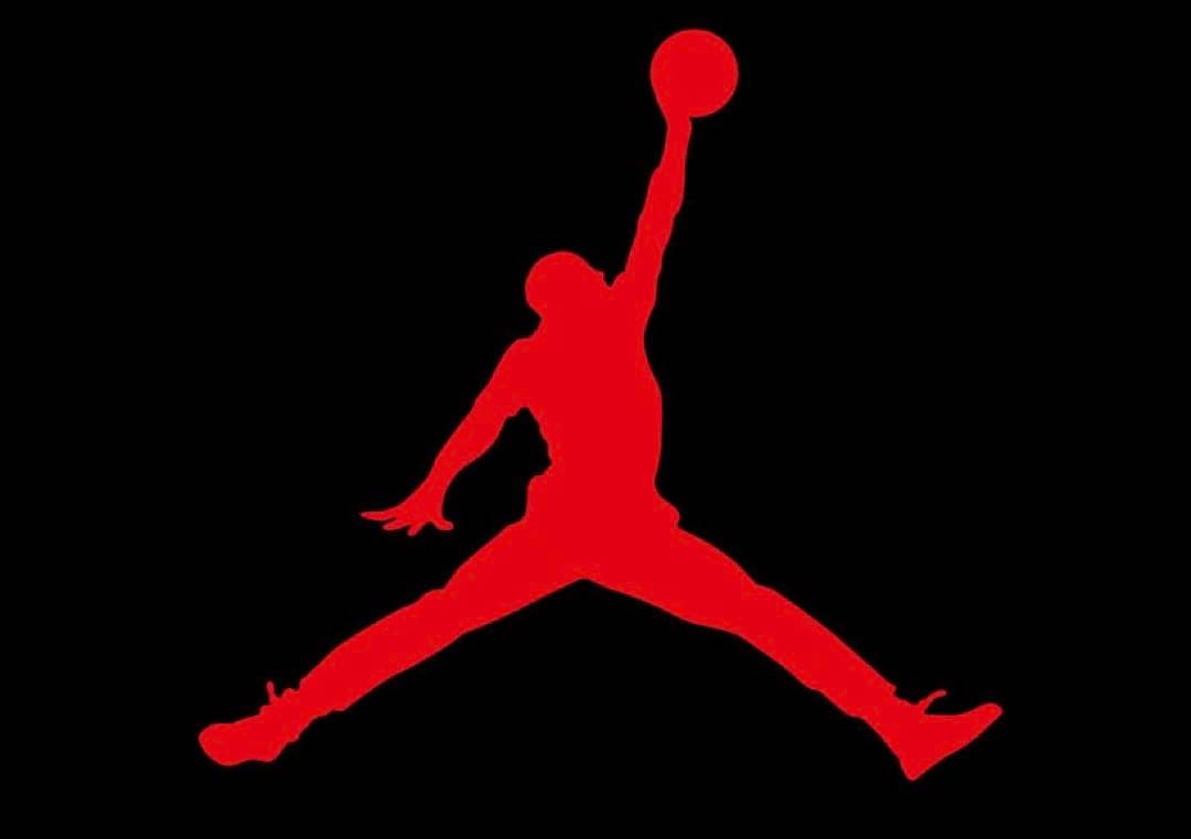 ★【超希少】90s JORDAN ノースリーブ　Lサイズ　ブラック　刺繍　ロゴ★