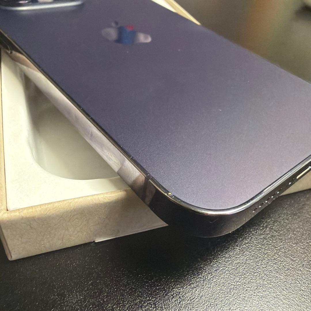 iPhone14pro 512GB【最大容量100％】ディープパープル