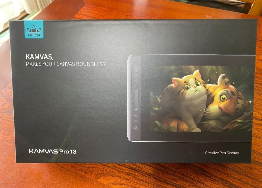 HUION Liquid Tab Kamvas Pro 13 液タブ