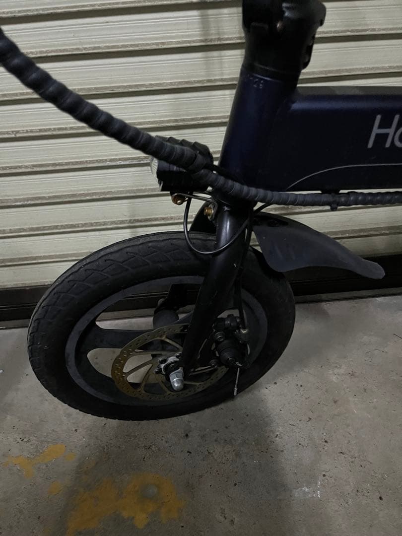 未整備　電動アシスト　HOLD ON Q1 14インチ　折り畳み自転車