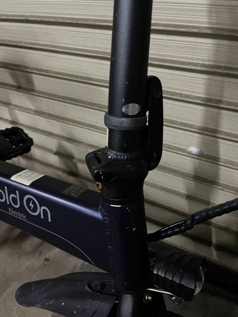 未整備　電動アシスト　HOLD ON Q1 14インチ　折り畳み自転車