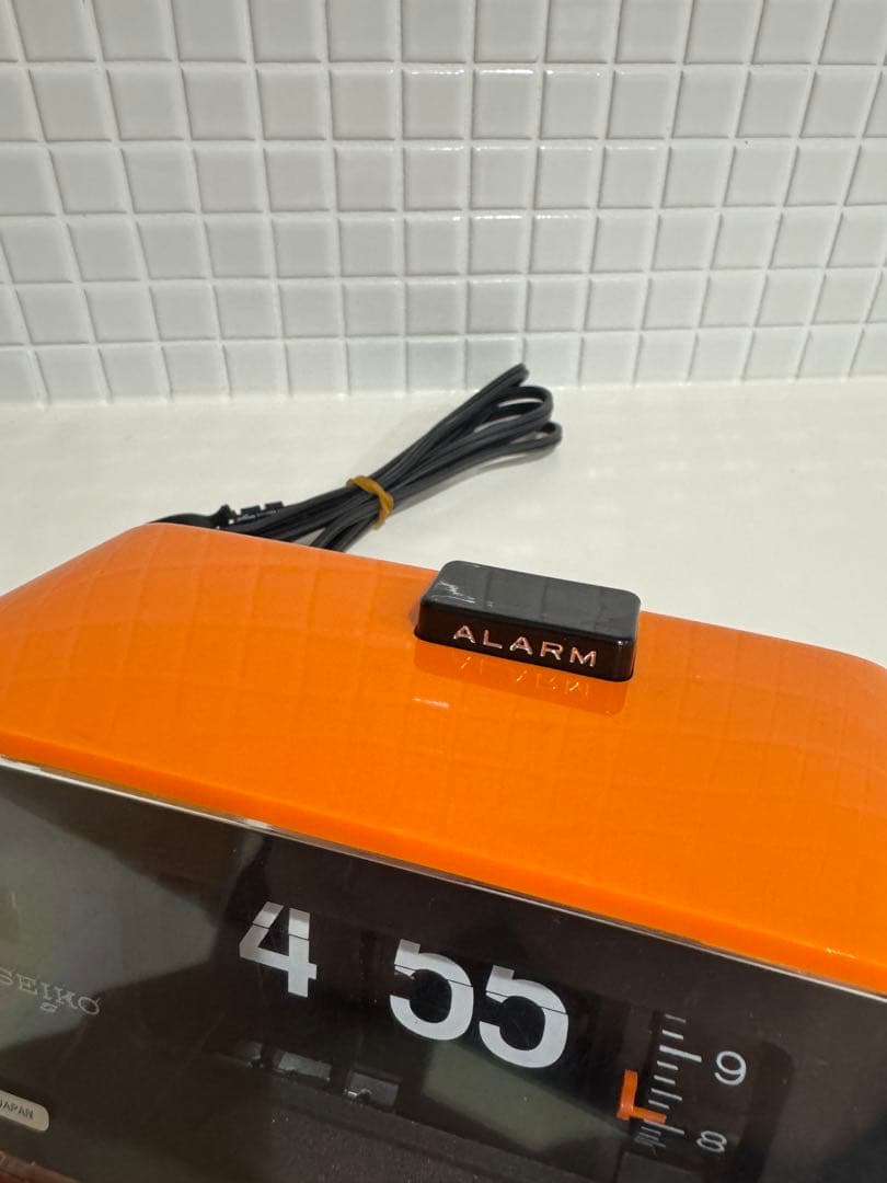 【レア】セイコー SEIKO DP691T パタパタ時計 目覚まし時計4点セット