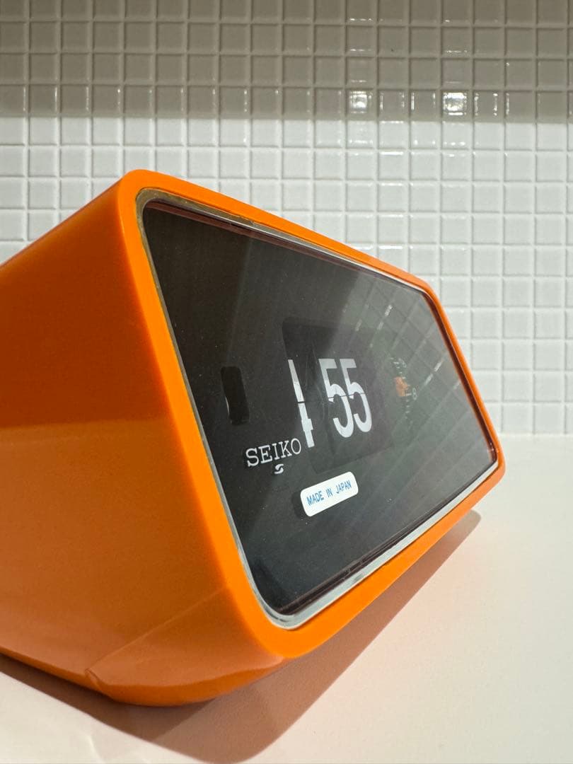 【レア】セイコー SEIKO DP691T パタパタ時計 目覚まし時計4点セット