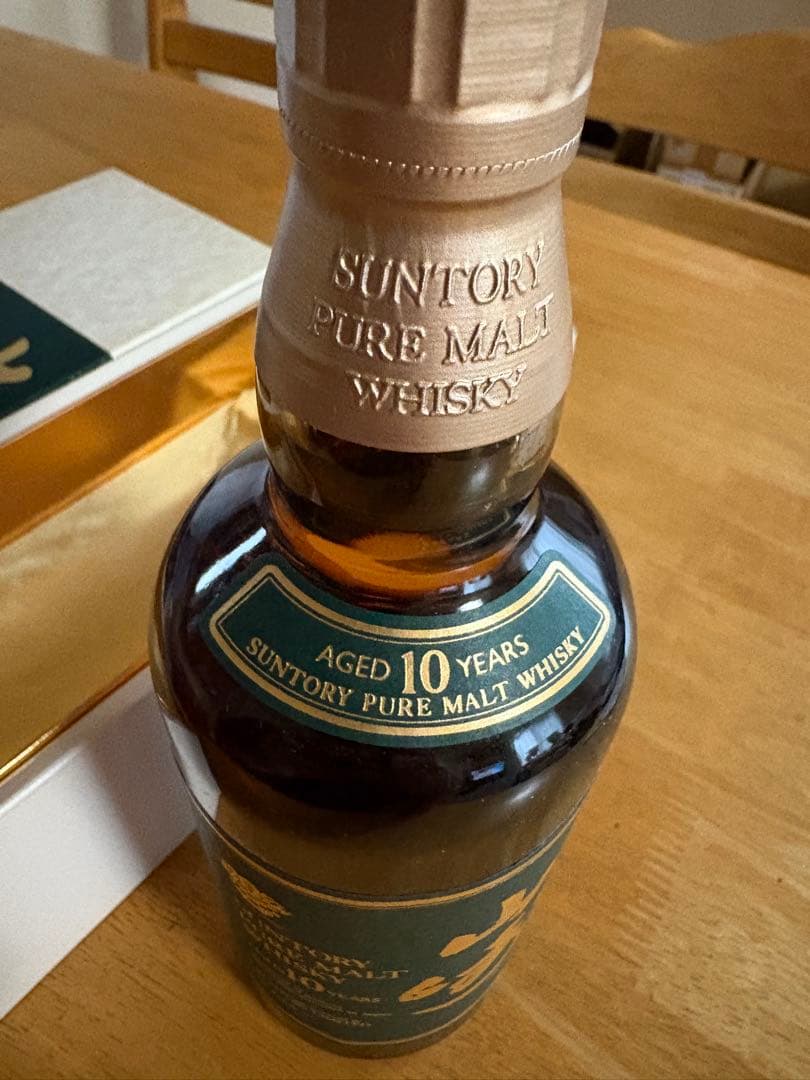 【未開封・箱付き】山崎10年 ピュアモルトウイスキー 700ml SYJ01
