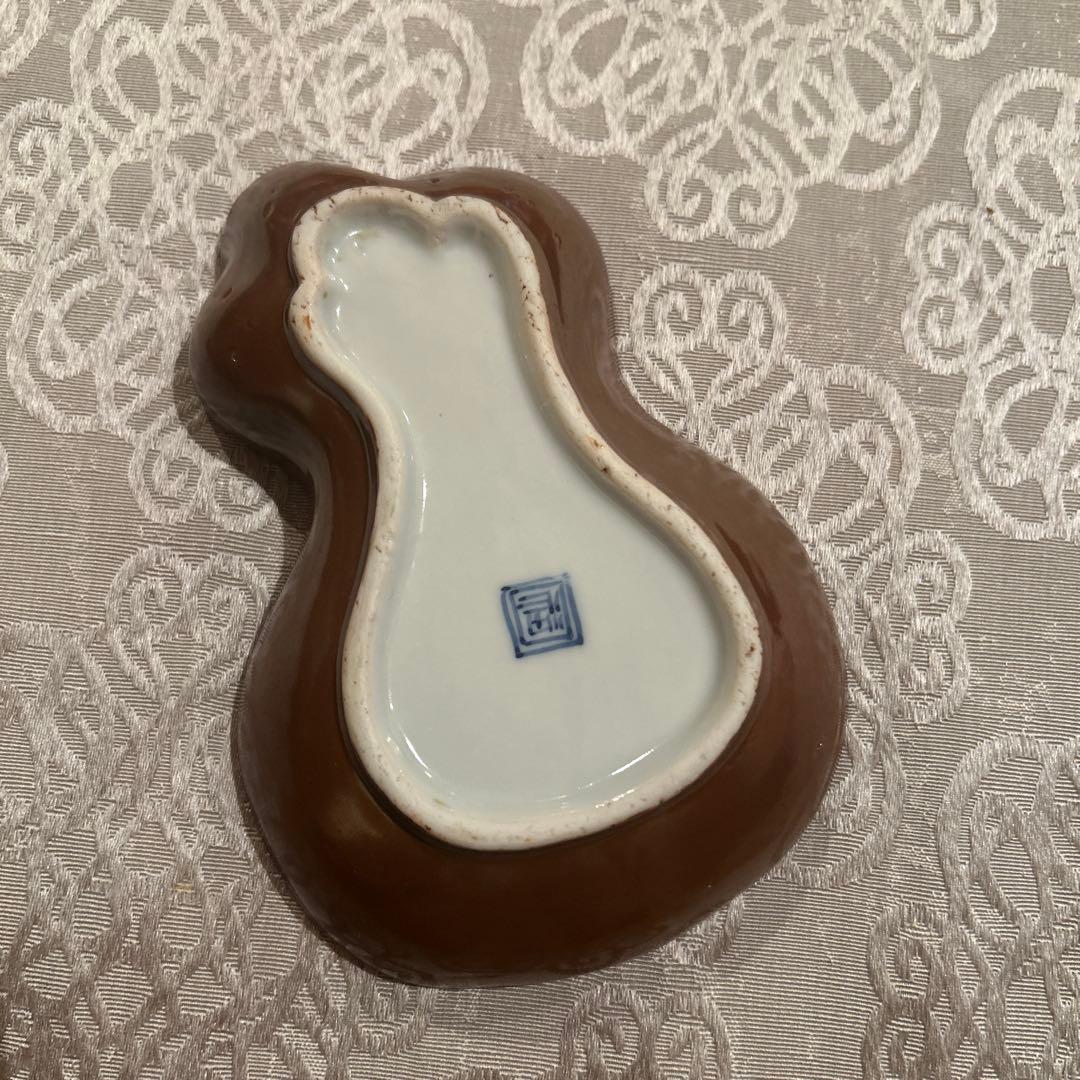 古伊万里　瓢箪型　馬絵図　江戸中期