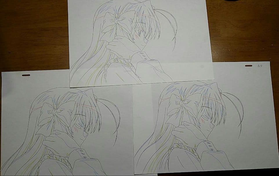 fortune arterial 直筆原画(動画) 瑛里華