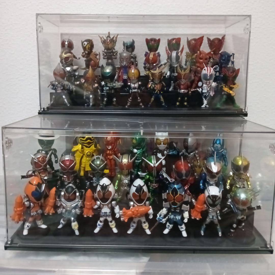 仮面ライダー フィギュア 45体 ※透明ケースは付きません