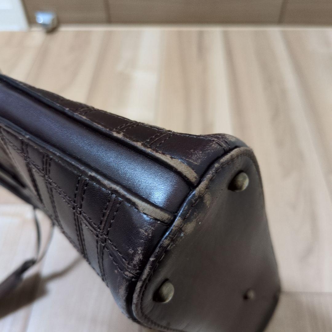 【廃版】マザーハウス アンティークメッシュスリムビジネス ダークブラウン