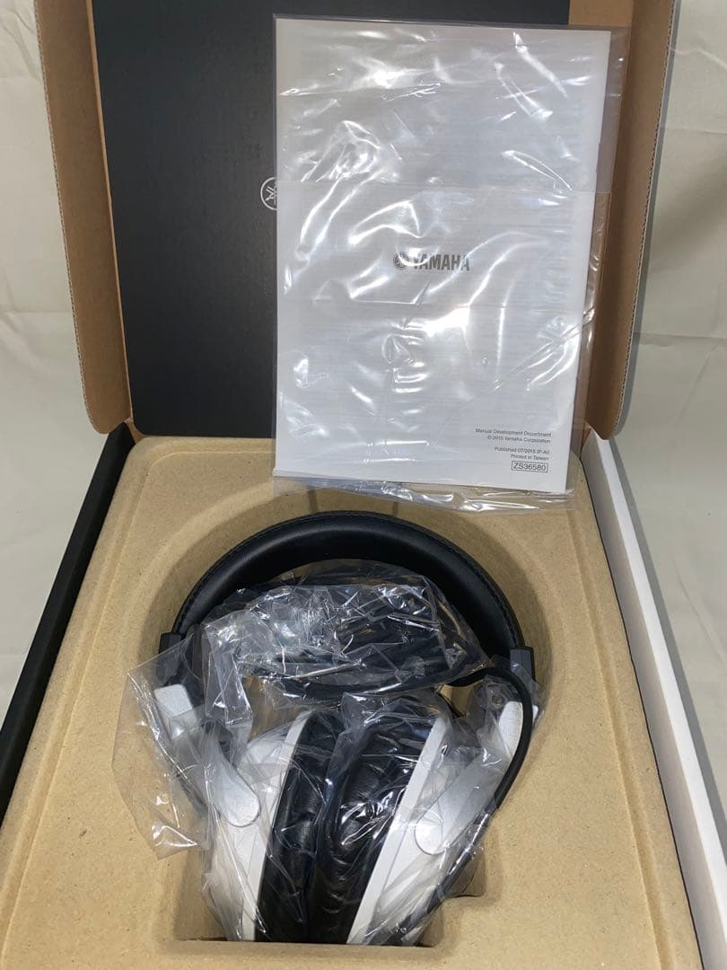 YAMAHA スタジオモニターヘッドホン ホワイト HPH-MT7W 有線