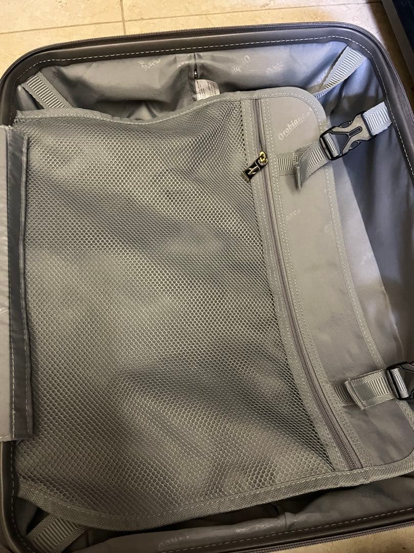 ［美品］超軽量　Orobianco グレー キャリーケース