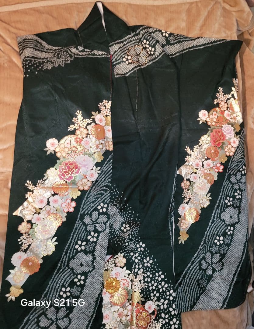 ぷ*ー様 ✿京都きもの友禅　振袖 フルセット　新品未使用　トールサイズ(正絹/金