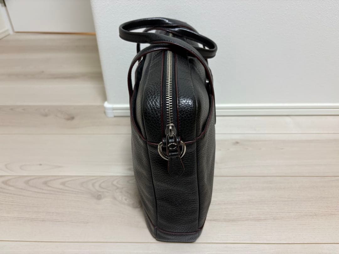 【美品】コーチ　ビジネスバッグ　2wayバッグ　ブラック