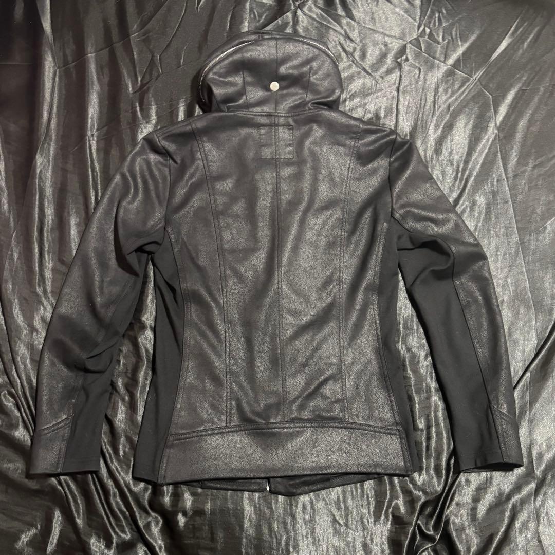 y2k JOHNNY WOLF ダブルライダース 変形 レザージャケット