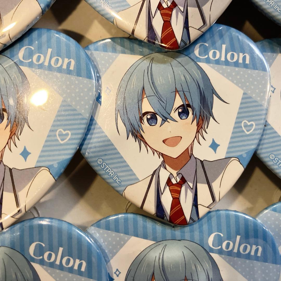 【値下げ】Colon ハート型缶バッジ 24 個セット