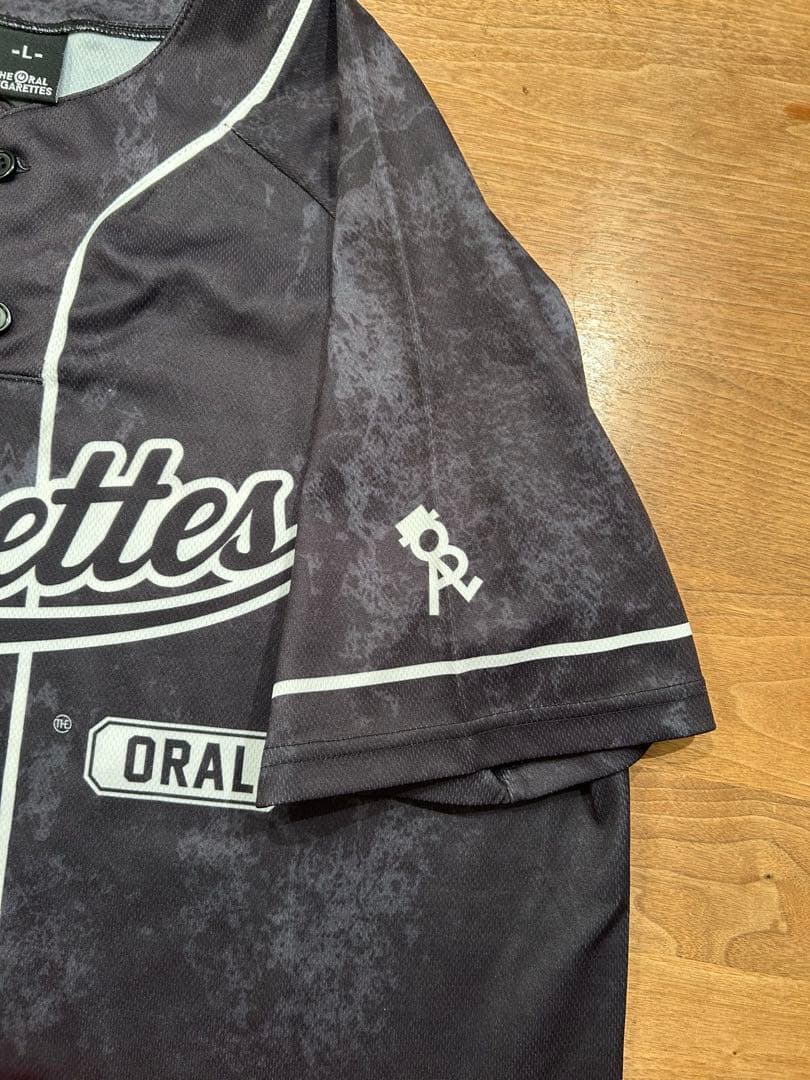 オーラル　ベースボールシャツ　Lサイズ